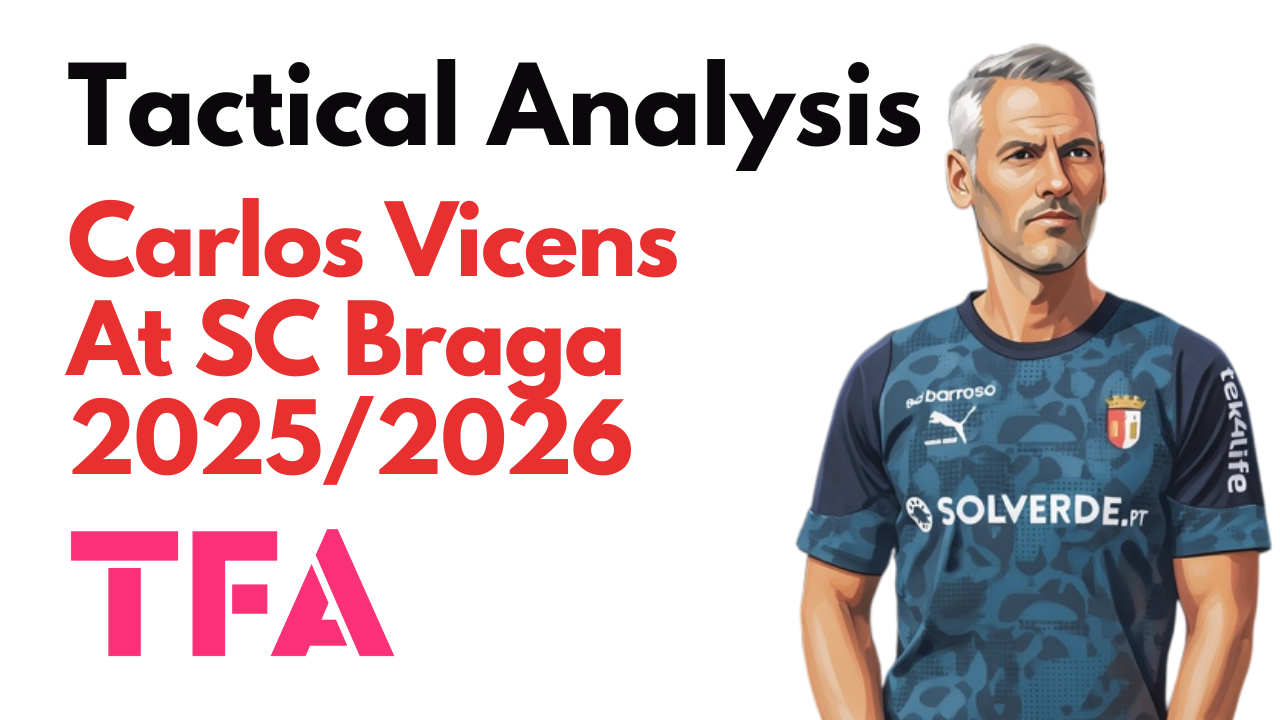 Carlos Vicens Tactics At SC Braga 2025/2026: A Manchester City-Moulded Pep Guardiola Disciple In Portugal – Tactical Analysis