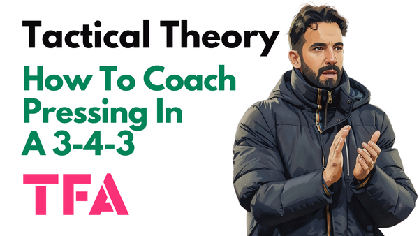 How To Coach Pressing In A 3-4-3 Formation Like Rúben Amorim - Tactical Theory