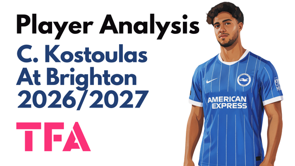 Charalampos Kostoulas Scout Report At Brighton 2026/2027: Could Greek Wonderkid Be Next Fernando Torres? - Player Analysis