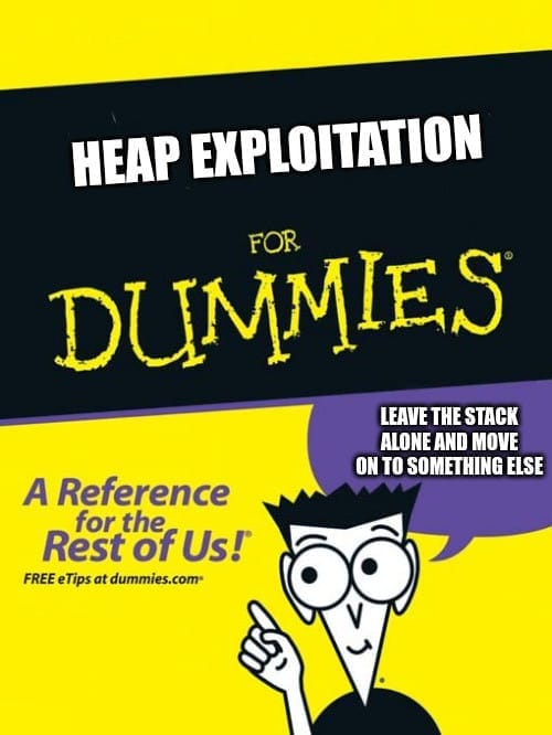 Heap Exploitation For Dummies (Part 1)