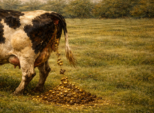 Dutch farmers are producing something more expensive than gold.