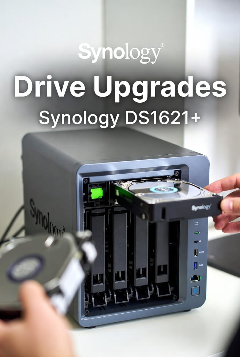 Drive Upgrades on my Synology DS1621+