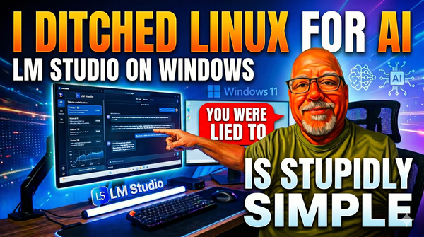 I ditched Linux for AI