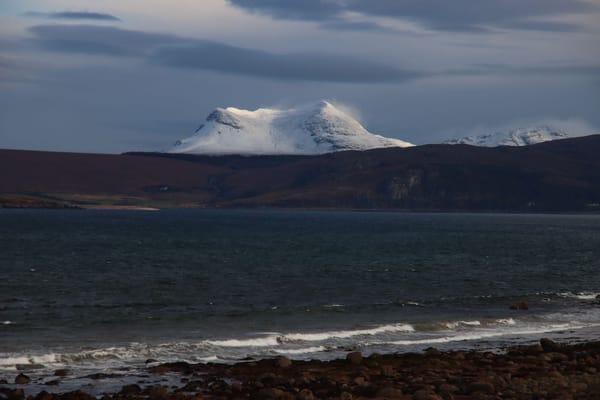 Snow disruption, Biosphere crowdfunder, Kinlochewe school sale