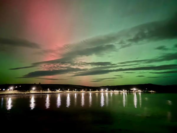 Northern lights and a playpark takeover