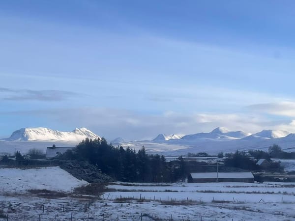 Snow days and new Torridon homes