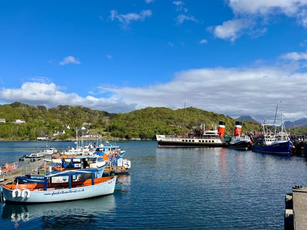 Lugger Fest and The Waverley visits Gairloch