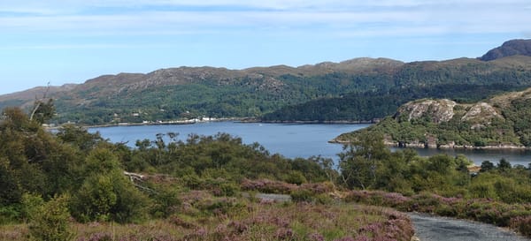 Minke magic and Lochcarron campsite plan