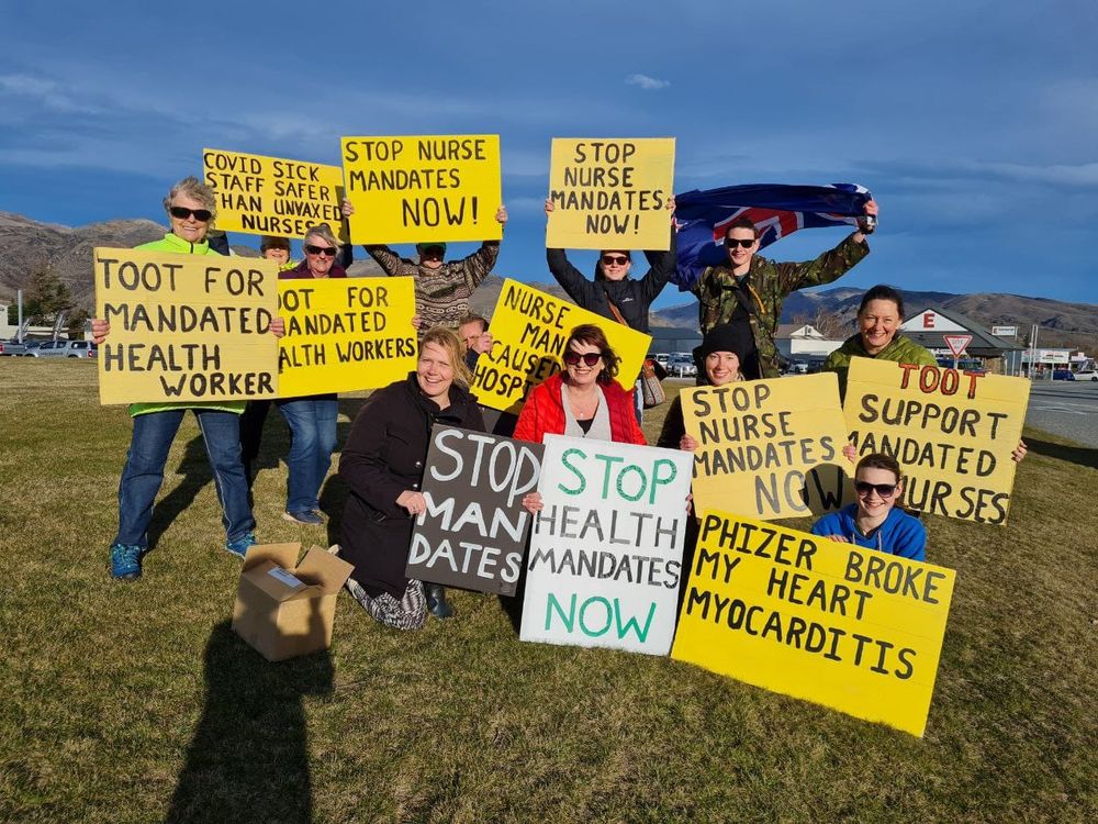 "...experience in ED, acute medical & practice nursing: terminated from District Nurse role. Currently working as a labourer." (Kiwi Nurse of 32 years)