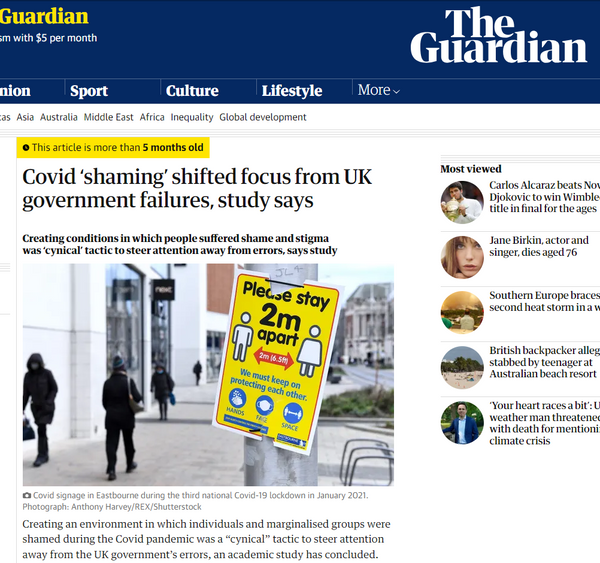 Workplace Bullying, Shame & the New Zealand Education System