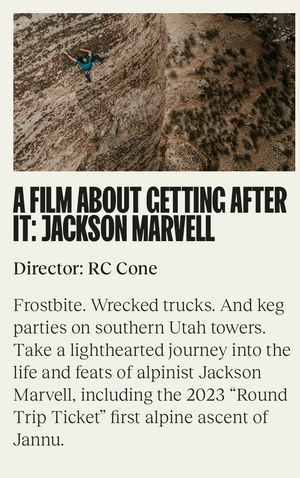 Official Selection: 2024 5Point Film Festival | A film about getting after it: Jackson Marvell