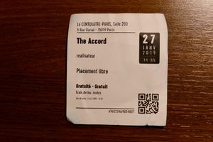 The Accord at the Objectif Aventure Film Festival in Paris