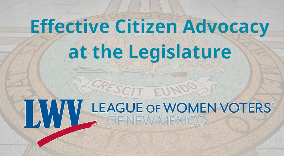 Jan 10: Effective Citizen Advocacy