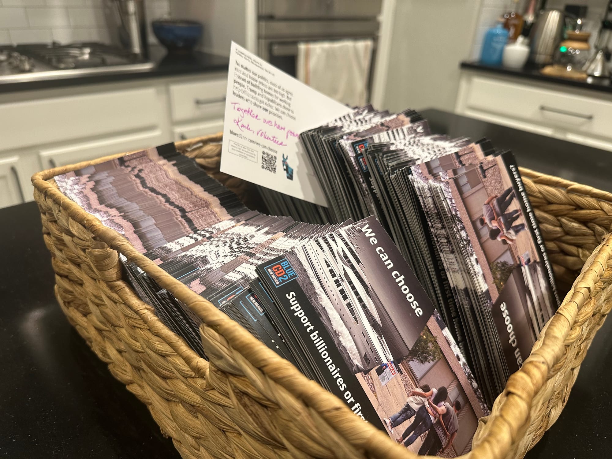 Postcards to keep NM Blue