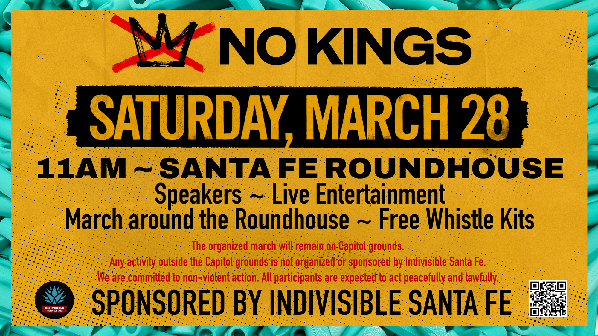 Join us at No Kings 3 on March 28
