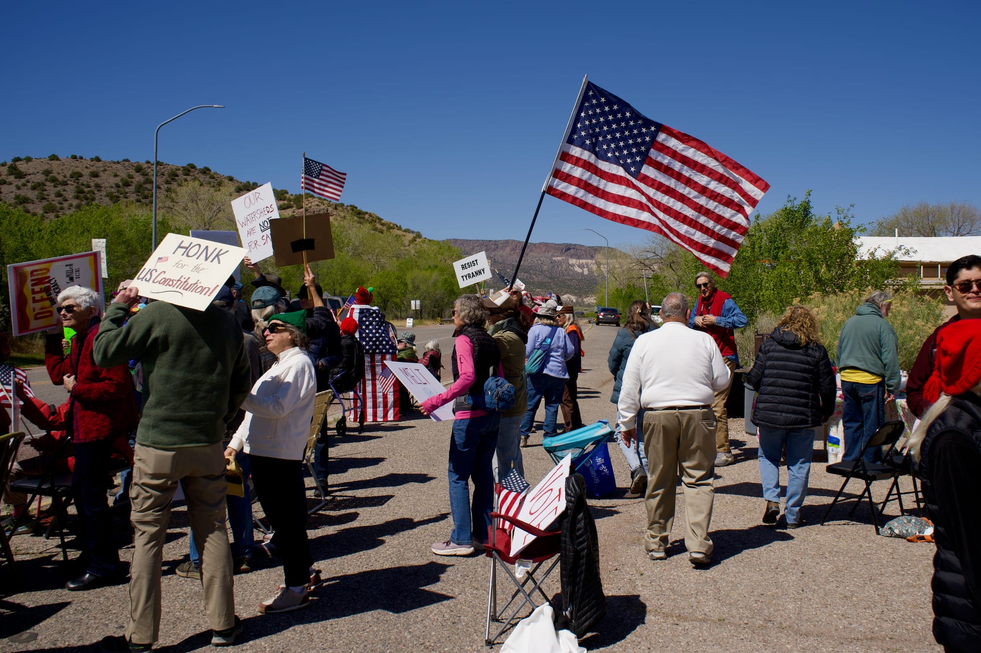 Abiquiu - Celebrating a Year of Protest
