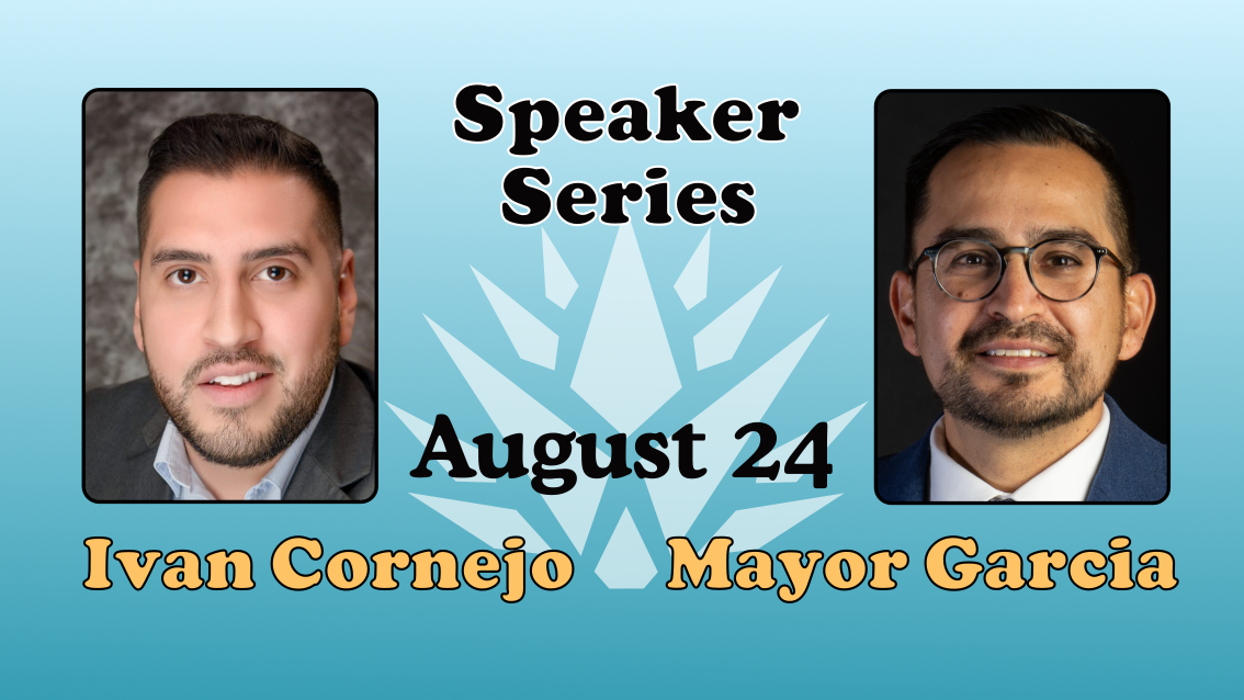 August 24: Ivan Cornejo and Mayor Michael Garcia