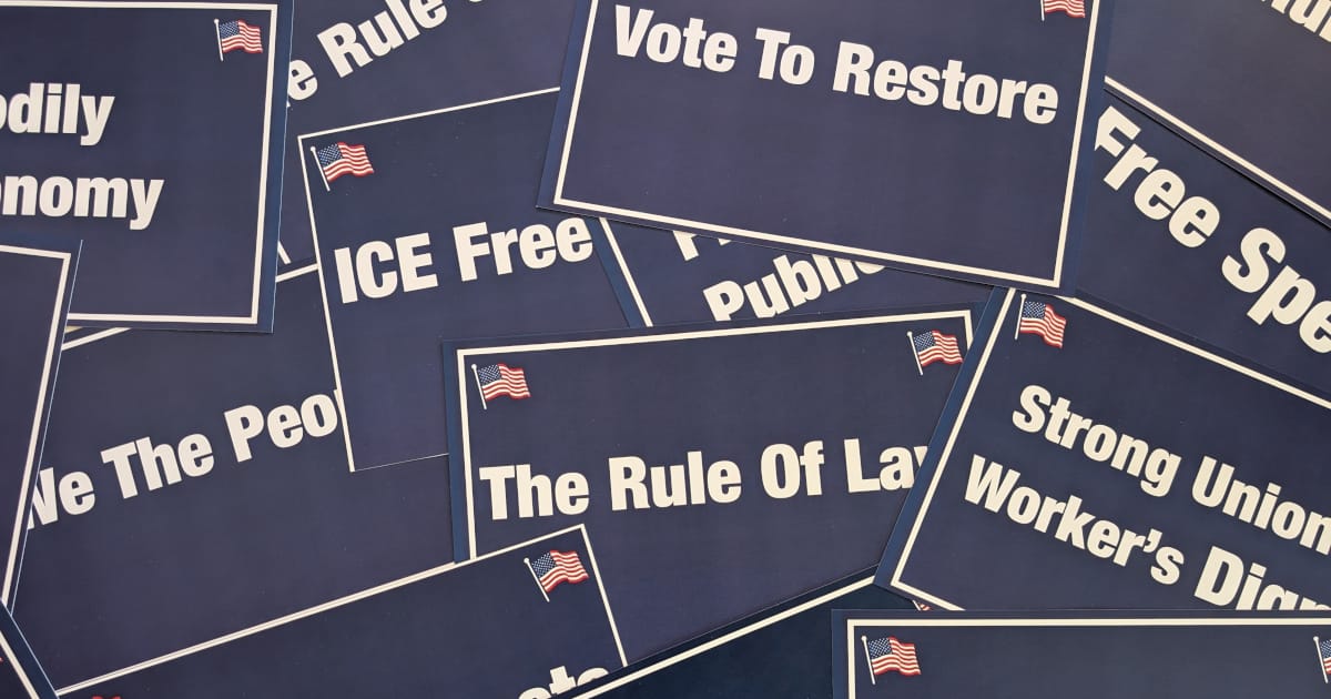 Correction: 🪧 Vote to Restore tomorrow at 12:00