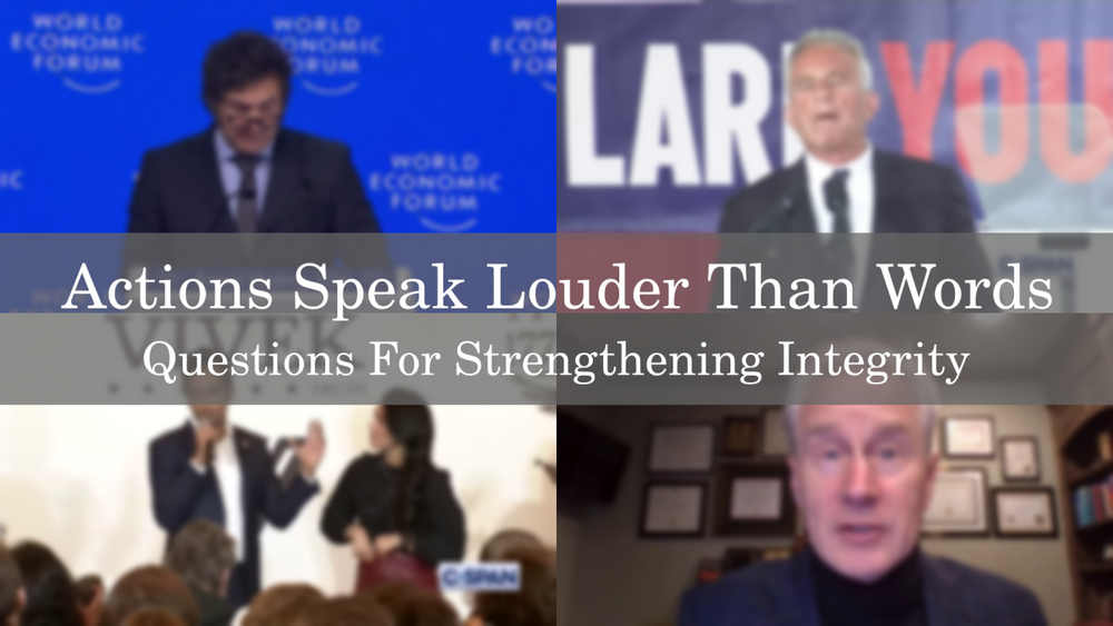 Actions Speak Louder Than Words
