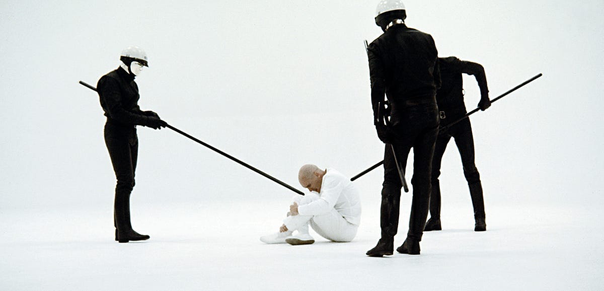 THX 1138': Did George Lucas Peak with His First Movie? | by Chris Barsanti | Eyes Wide Open | Medium