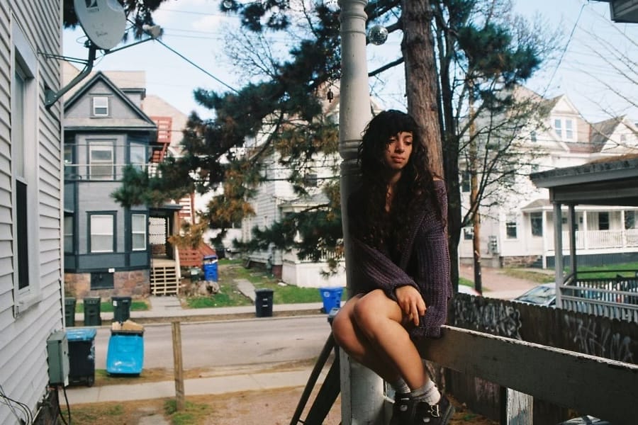 Theodora at her home in Burlington.