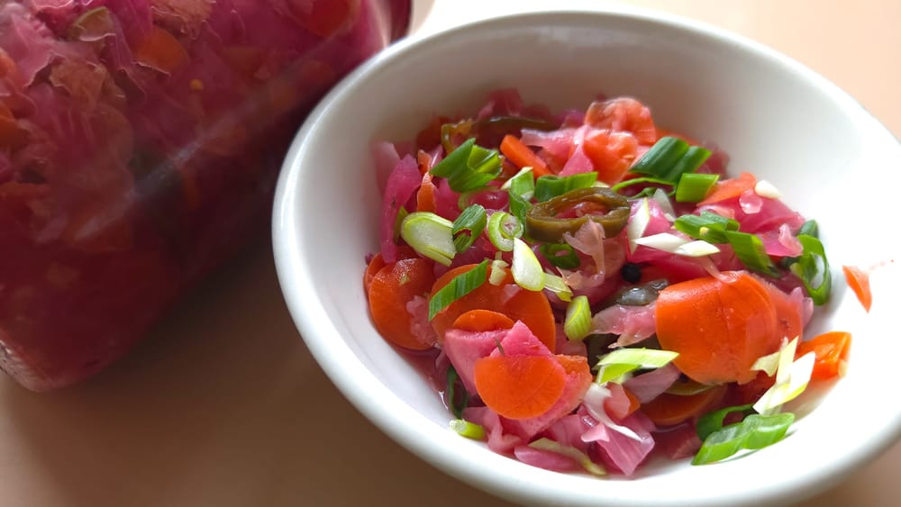 Wicked Kraut, Curtido inspired ferment - Photo by S. Rolling