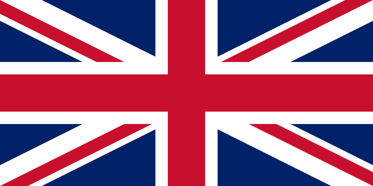 The Union Jack, the national flag of the United Kingdom.