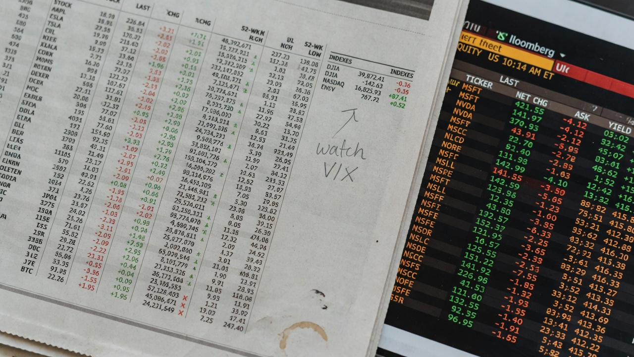 Financial data on screen — The Watchlist