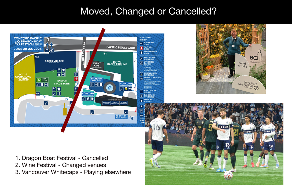 Change, Move or Cancel: Vancouver Events This Summer