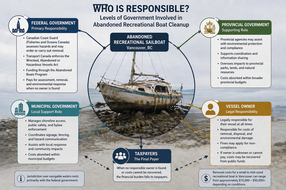 Who Pays When Boats Wash Ashore in Vancouver?