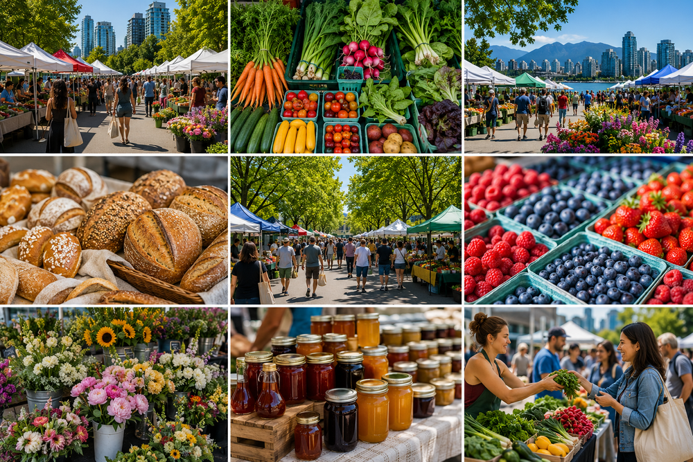 Vancouver Farmers Markets Enter Spring Season Across the City