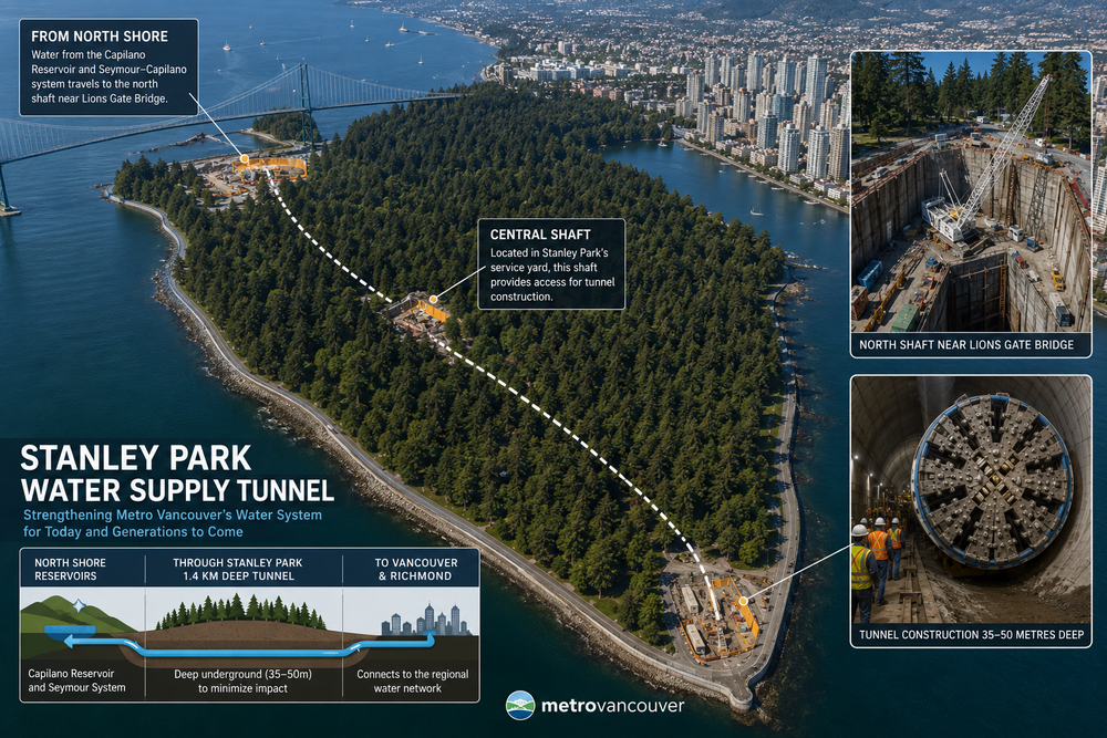 The Massive Stanley Park Water Tunnel Most Vancouver Residents Know Nothing About