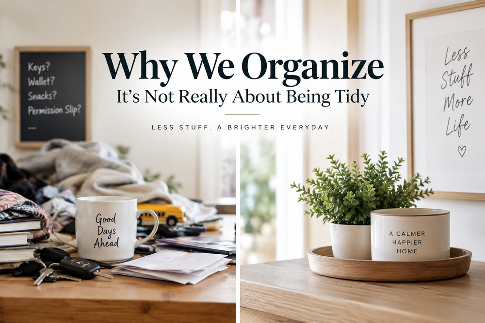 Why We Organize: It’s Not Really About Being Tidy