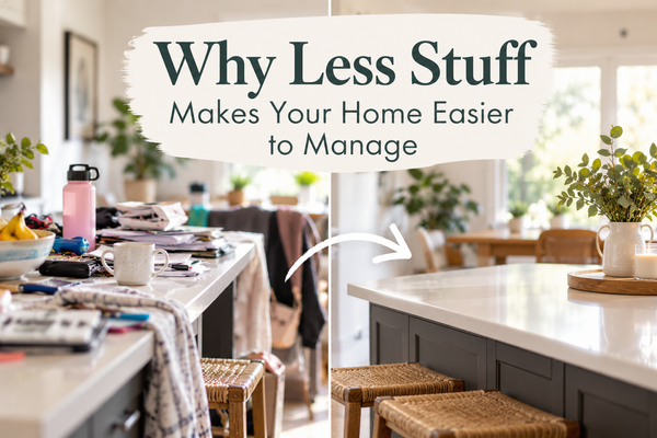 Why Less Stuff Makes Your Home Easier to Manage