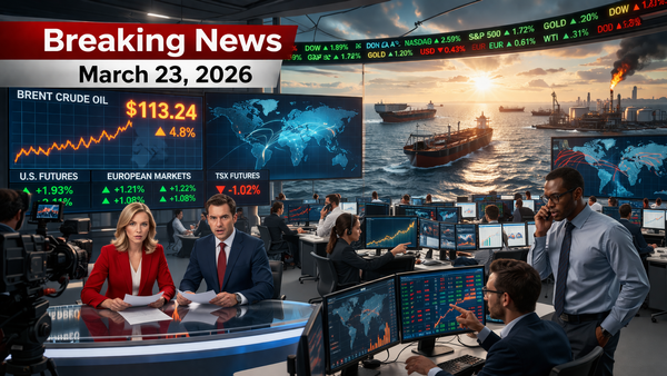 🌍 IPO Morning Brief – March 23, 2026: Markets Rebound As Iran Strike Timeline Delayed
