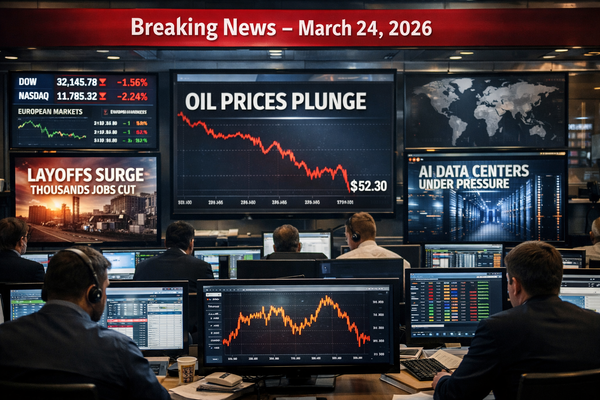 🌍 IPO Morning Brief – March 24, 2026: Rate Signals, Layoffs, and Energy Pressure Hit Markets