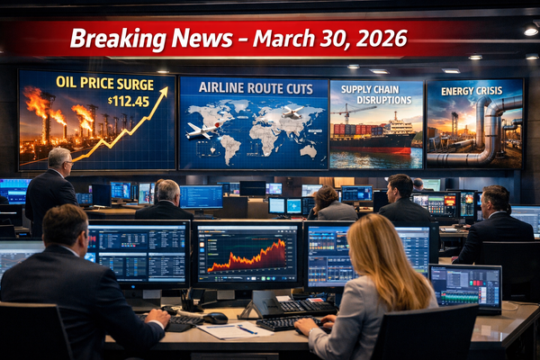 🌍 IPO Morning Brief – March 30, 2026: Energy Shock Reshapes Global Business