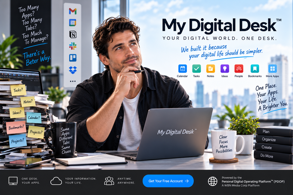 WHY Did We Build My Digital Desk™?