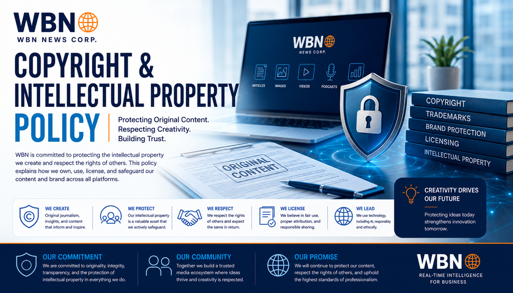 WBN Copyright & Intellectual Property Policy