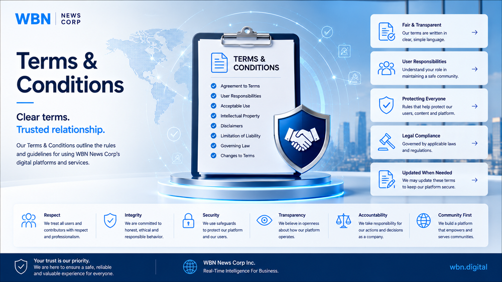 WBN News Corp: Terms & Conditions
