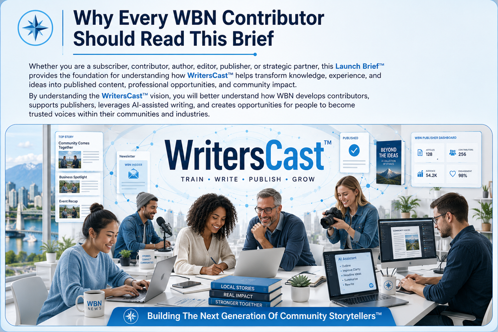 WritersCast™ Launch Brief