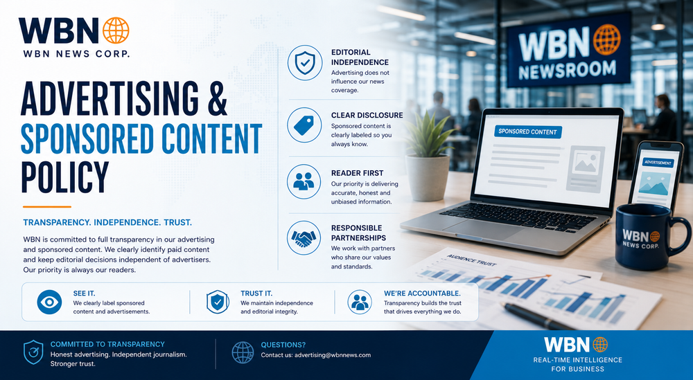 WBN Advertising & Sponsored Content Policy