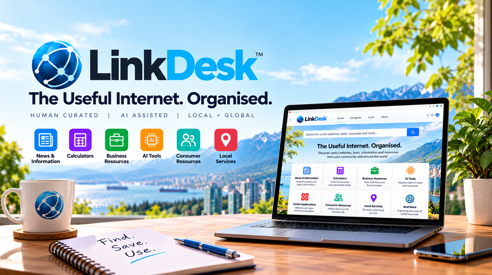 LinkDesk™ Launches — The Useful Internet.