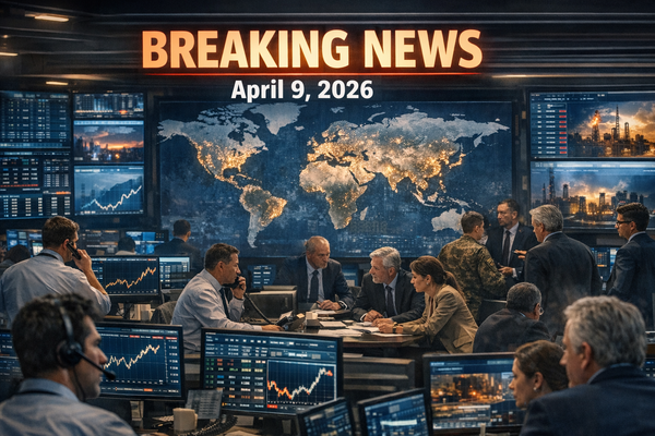 🌍 WBN Breaking News – April 9, 2026: Oil, Tariffs, and Fragile Growth Signal Global Economic Strain
