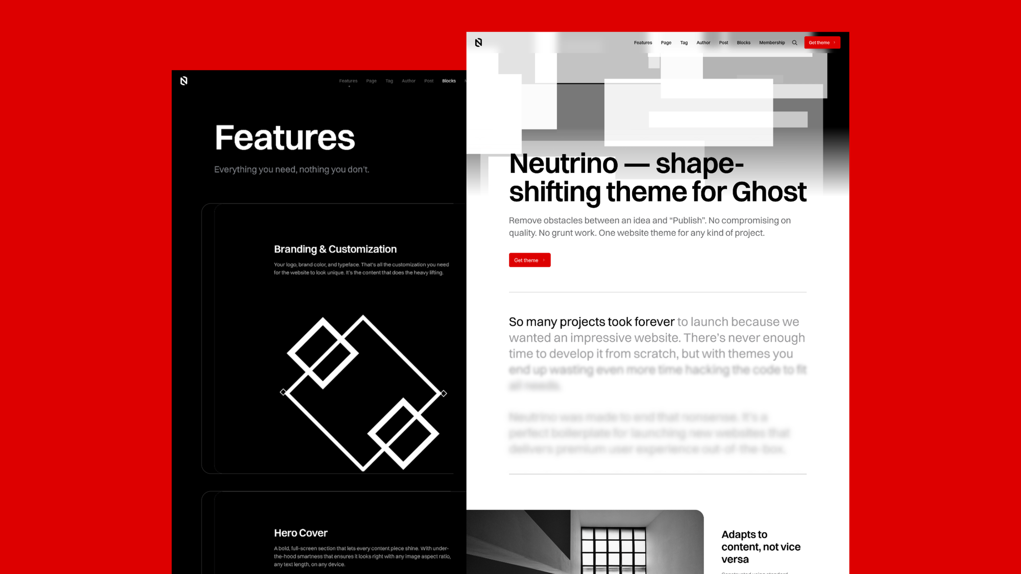 Neutrino Ghost theme