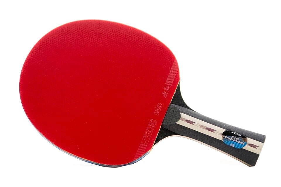 A red table tennis bat